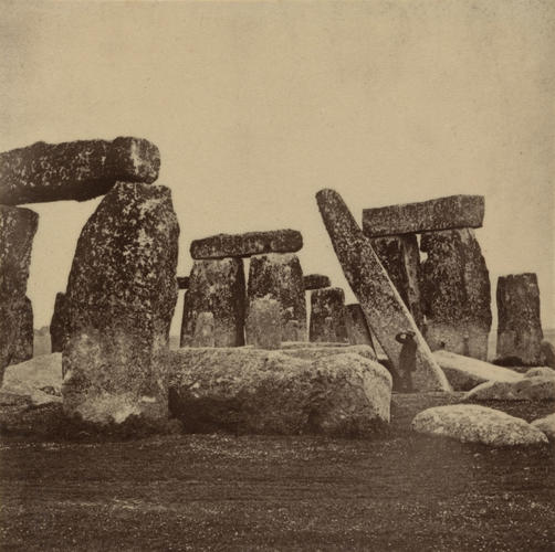 Stonehenge. Near view from the West
