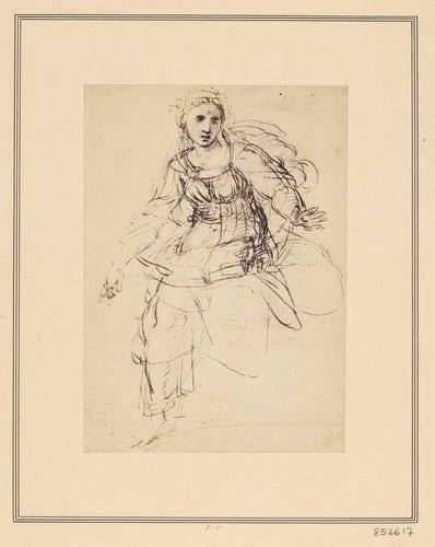 Study for an allegorical figure of Theology