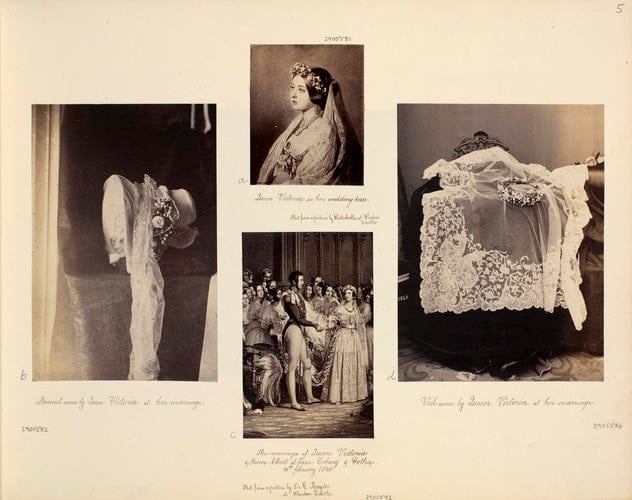 Wedding portrait of Queen Victoria