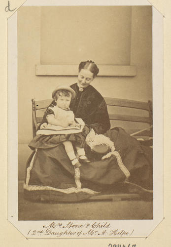 Mrs Stone and child Mrs Stone and child