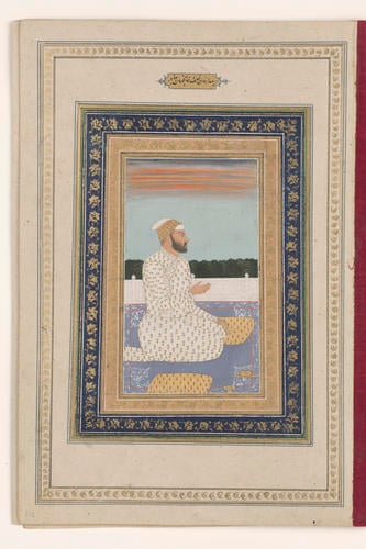 Master: Album of Mughal Portraits
Item: Portrait of Sipahdar Khan