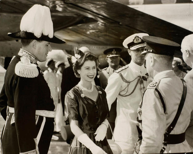 HM Queen Elizabeth II in Uganda, 1954