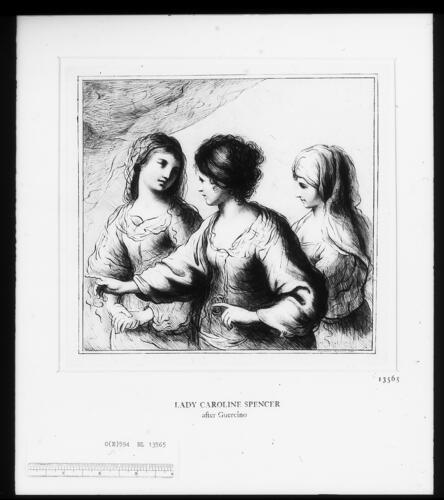 Group of three women, half length