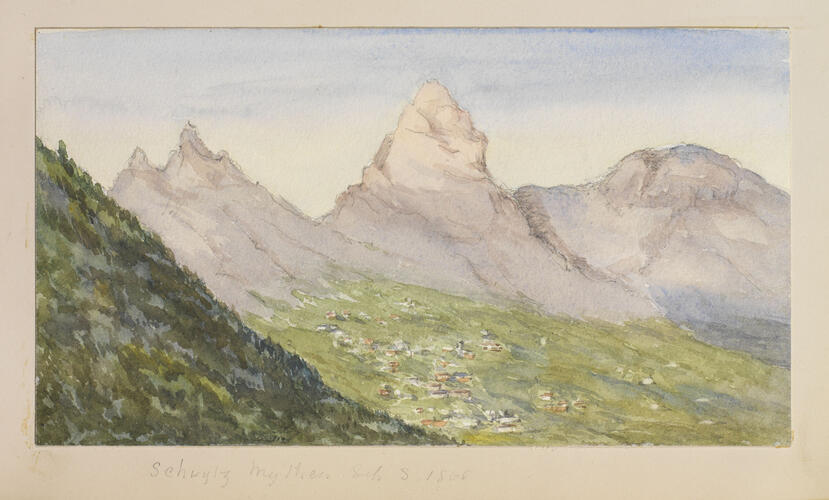 Master: SKETCHES BY QUEEN VICTORIA I
Item: Schwylz Mythen