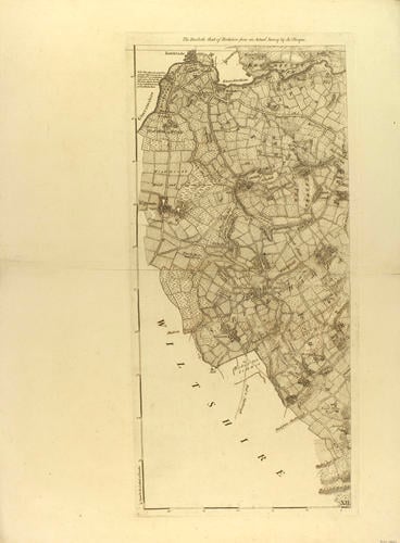 Rocque's Map of Berkshire Rocque's Map of Berkshire