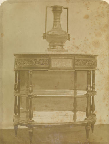 Table and vase Table and vase