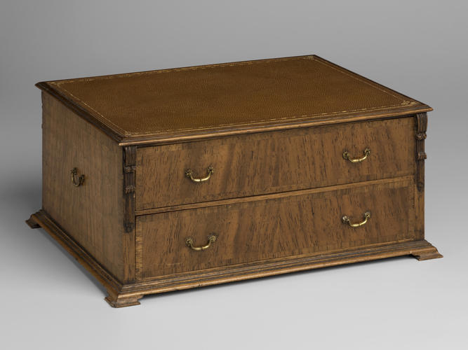 Pair of folio cabinets