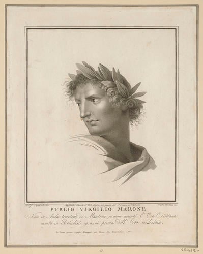 Master: Set of twenty-two prints reproducing heads from the 'Parnassus'
Item: Head of Virgil [from the 'Parnassus']