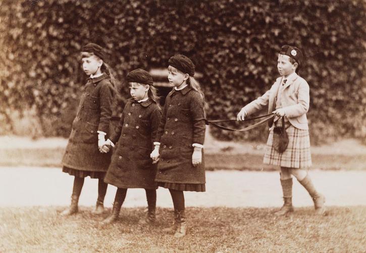 Prince Alfred and Princesses Marie, Victoria Melita and Alexandra of Edinburgh