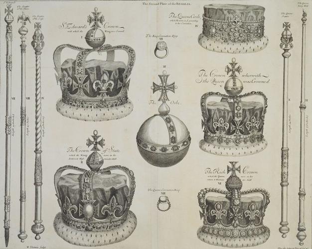 The First Plate of the Regalia; and The Second Plate of the Regalia