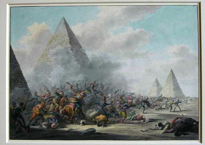 The Battle of the Pyramids, 1798