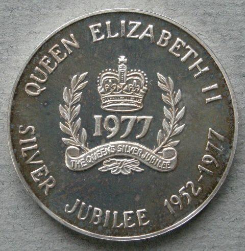 Canada. Medal commemorating the Silver Jubilee of the Reign of Queen Elizabeth II, 1977