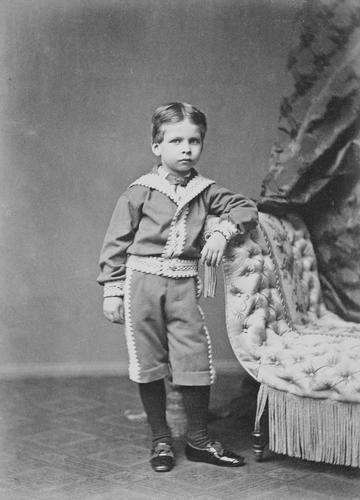 Prince Waldemar of Prussia, February 1873 [in Portraits of Royal Children Vol. 17 1872-73]