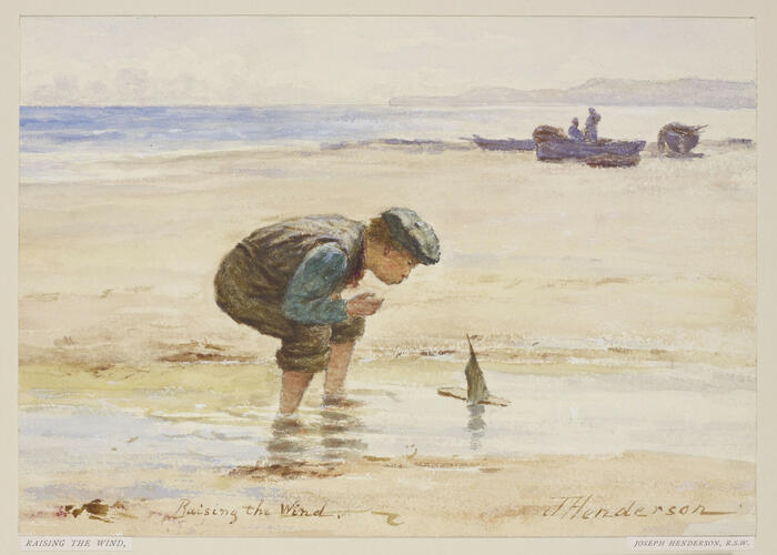 'Raising the wind'