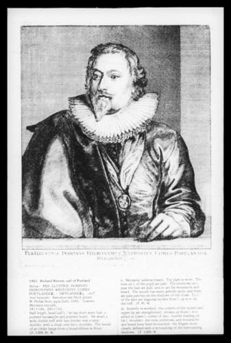 Richard Weston, Earl of Portland Richard Weston, Earl of Portland