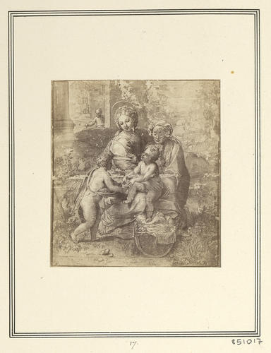 Holy Family with St Anne and the Infant Baptist
