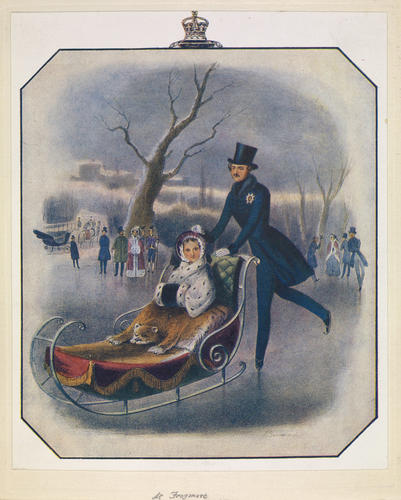 [Queen Victoria and Prince Albert Skating at Frogmore]