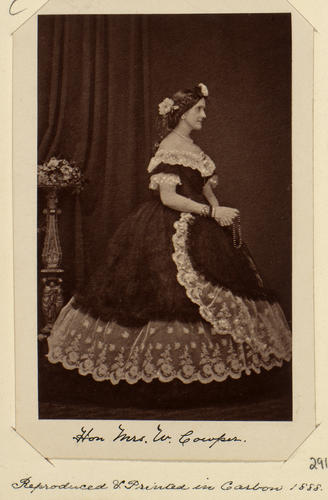 Mrs William Cowper (d. 1901) Mrs William Cowper (d. 1901)