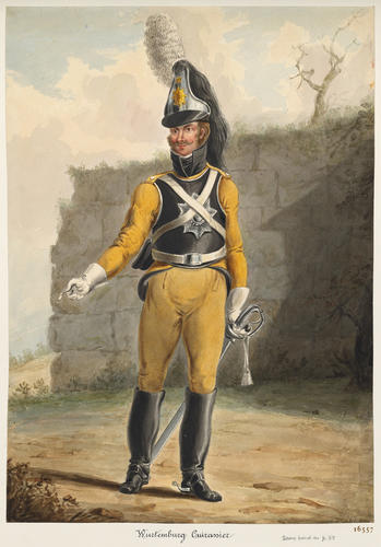 Wurttemberg Army. Cuirassier. About 1806 Wurttemberg Army. Cuirassier. About 1806
