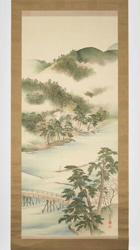 Master: Hanging scroll painting (kakemono) Master: Hanging scroll painting (kakemono)