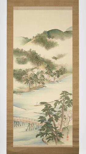 Master: Hanging scroll painting (kakemono)