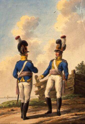 Württemberg Army. Officers, Infantry