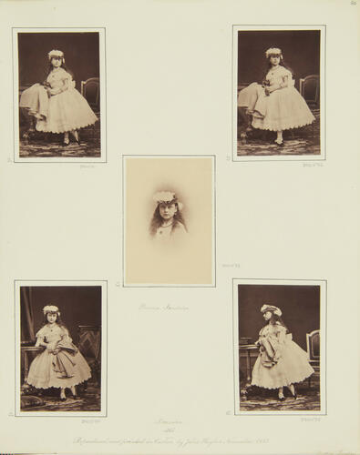 Princess Beatrice, November 1866 [in Portraits of Royal Children Vol. 10 1866-67]