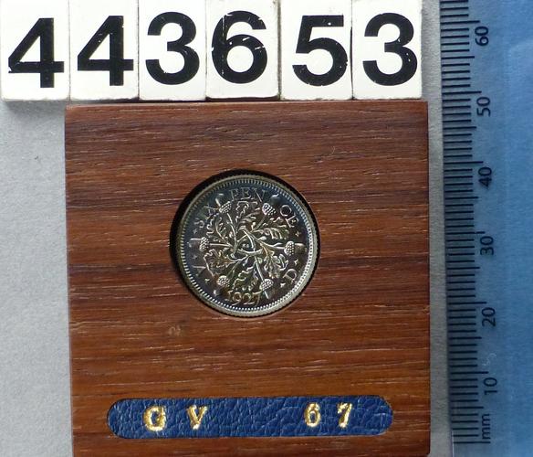 George V Proof sixpence George V Proof sixpence