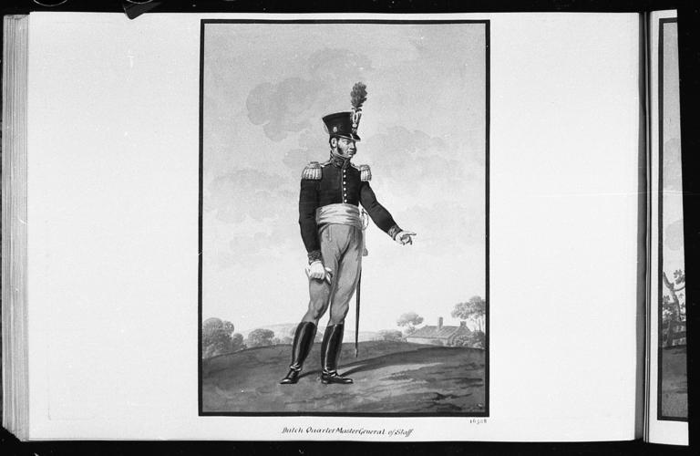 Dutch Troops. Quartermaster-General, 1815