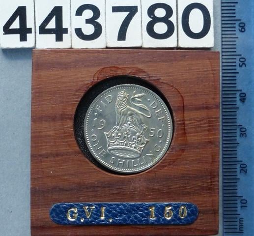George VI Proof shilling (English type) George VI Proof shilling (English type)