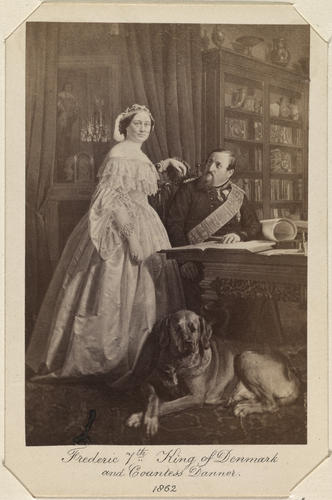 Frederick VII, King of Denmark (1808-63) and Louise, Countess Danner (1815-74) Frederick VII, King of Denmark (1808-63) and Louise, Countess Danner (1815-74)