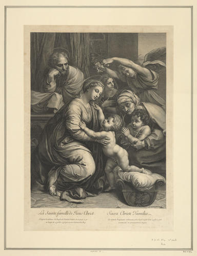 Holy Family with Saints and Angel [`The Holy Family of Francis I?]