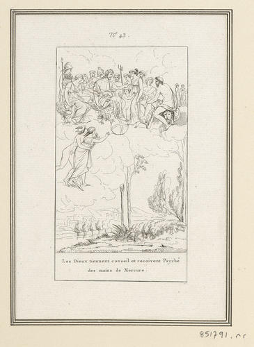 Master: Musee des Monuments Francais. Description des Vitraux Anciens et Modernes [. . . ]; ornee de gravures, et notamment de celles de la Fable de Cupidon and Psyche, d'apres les dessins de Raphael.