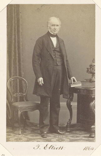 T. Elliott. 1864. [Royal Household Portraits. Volume 54. ]