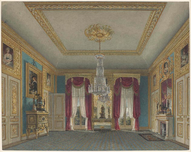 The Ante-Room, looking south, Carlton House
