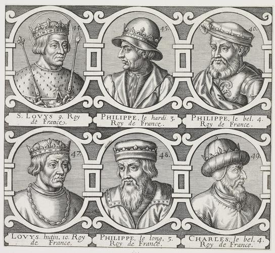 Kings of France from Pharamond to Henri III