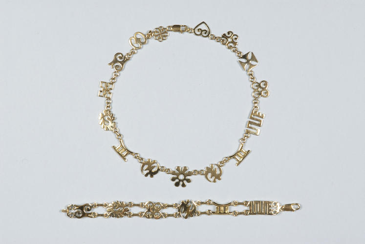 Necklace and bracelet