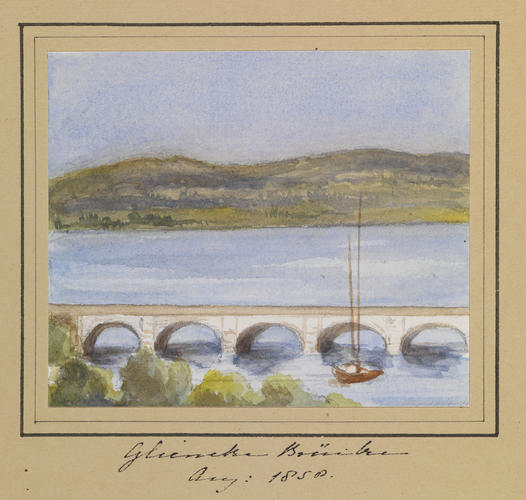 Master: Queen Victoria's Sketchbook 1855-1860
Item: Glienicke Brücke