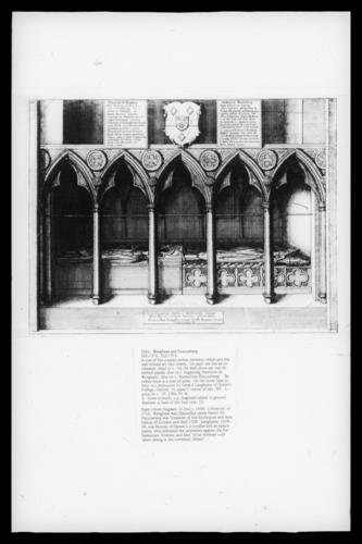 Tombs of Wengham and of Fauconberg at St Paul's Cathedral Tombs of Wengham and of Fauconberg at St Paul's Cathedral