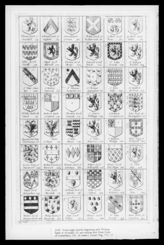 Arms of Knights of the Garter Arms of Knights of the Garter