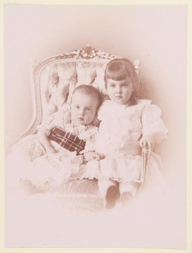 The Grand Duke Dimitri and Grand Duchess Marie Pavlovna. [Album: Photographic Portraits, vol. 7/65 1892-1898]