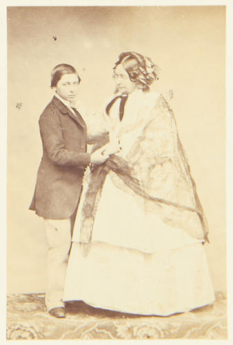 Princess Victoria, Duchess of Kent (1786-1861) with Prince Alfred, Duke of Saxe-Coburg and Gotha (1844-1900), when Prince Alfred Princess Victoria, Duchess of Kent (1786-1861) with Prince Alfred, Duke of Saxe-Coburg and Gotha (1844-1900), when Prince Alfred