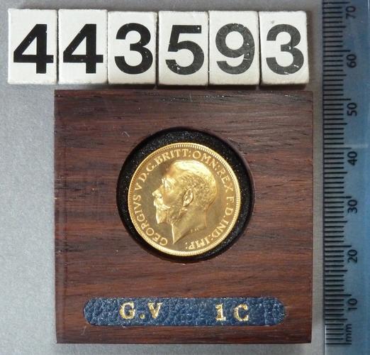 George V proof sovereign George V proof sovereign