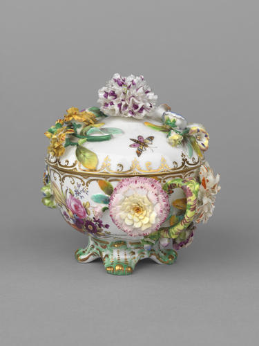 Two-handled Bowl and Cover