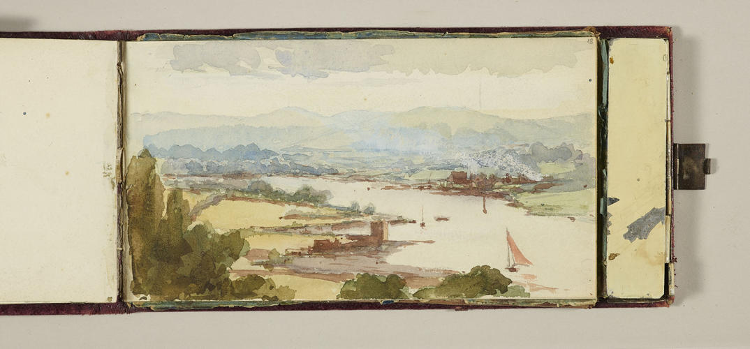 Master: Queen Victoria's sketch book 1880-1881
Item: A River Landscape