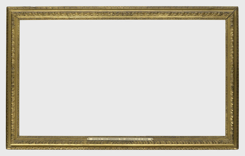 Frame for RCIN 402882, Steenwyck, Liberation of St Peter Frame for RCIN 402882, Steenwyck, Liberation of St Peter