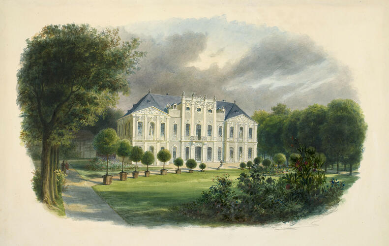 Schloss Molsdorf: garden front
