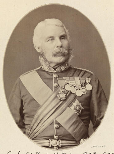 General Sir Frederick Haines (1819-1909)