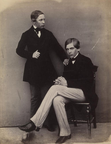 'The King of Portugal and the Duke of Oporto'; Pedro V (1837-61) and Luis I of Portugal (1838-89), then Duke of Porto 'The King of Portugal and the Duke of Oporto'; Pedro V (1837-61) and Luis I of Portugal (1838-89), then Duke of Porto