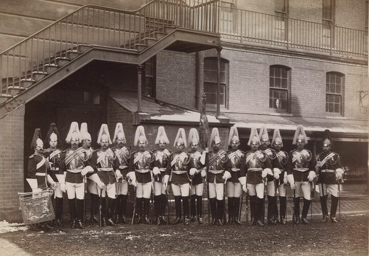 Non-Commissioned Officers from the Life Guards who served in the Anglo-Egyptian War
